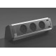 Накладной блок розеток 3х220В + 2xUSB, Versadesk ASA 060.23F.00131