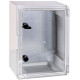 Щит ударопрочный 300х400х195мм с прозрачной дверцей, IP65, e.plbox.300.400.195.tr Enext