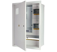 Щит для 3ф. счетчика + 24 модуля, встраиваемый, e.mbox.stand.w.f3.24.z Enext