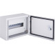 Щит навесной на 12 модулей, металлический, IP54, e.mbox.pro.n.12 Enext p0100215