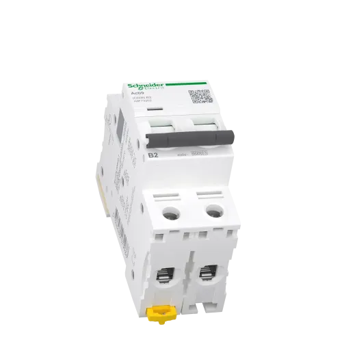 Автоматический выключатель 2А, 2 полюса, кривая B, IC60N Acti9 Schneider Electric A9F73202
