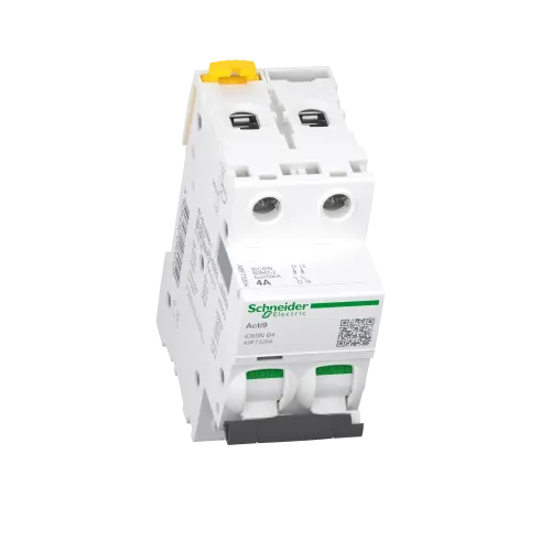 Автоматический выключатель 4А, 2 полюса, кривая B, IC60N Acti9 Schneider Electric A9F73204
