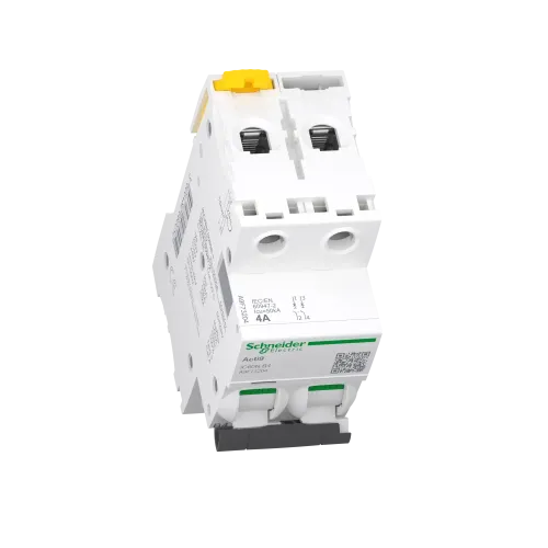 Автоматический выключатель 4А, 2 полюса, кривая B, IC60N Acti9 Schneider Electric A9F73204