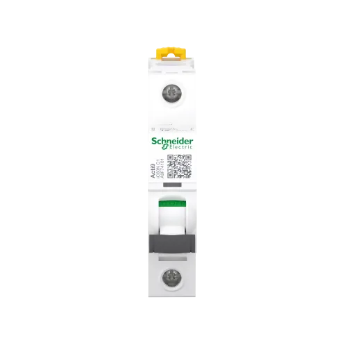 Автоматический выключатель 1А, 1 полюс, кривая C, IC60N Acti9 Schneider Electric A9F74101
