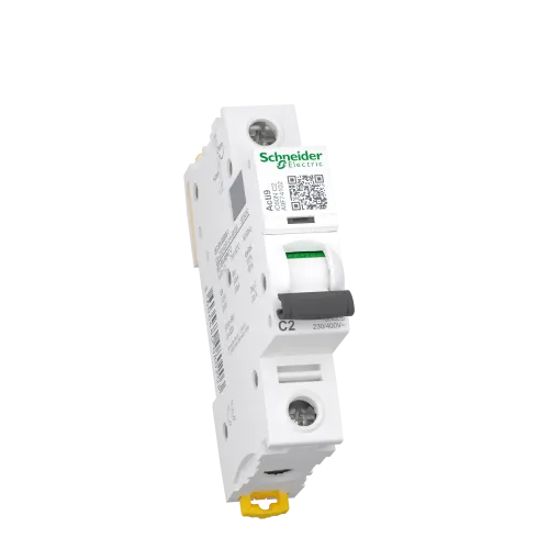 Автоматический выключатель 2А, 1 полюс, кривая C, IC60N Acti9 Schneider Electric A9F74102
