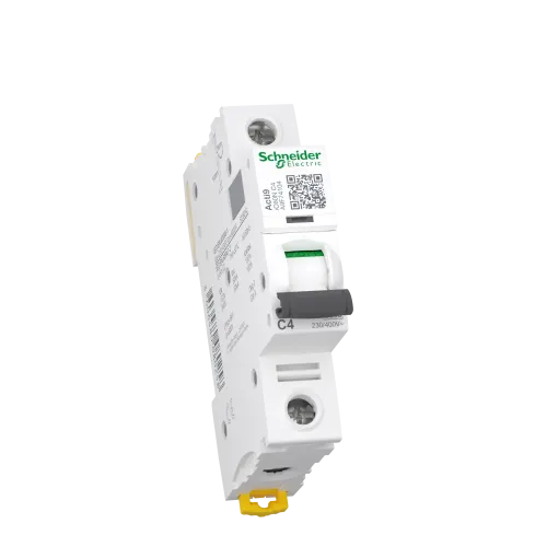 Автоматический выключатель 4А, 1 полюс, кривая C, IC60N Acti9 Schneider Electric A9F74104