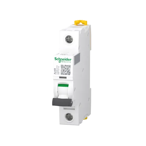 Автоматический выключатель 10А, 1 полюс, кривая D, IC60N Acti9 Schneider Electric A9F75110