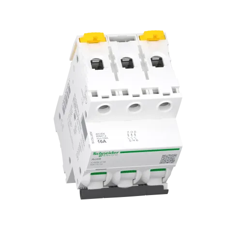 Автоматический выключатель 16А, 3 полюса, кривая D, IC60N Acti9 Schneider Electric A9F75316