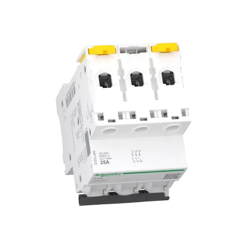 Автоматический выключатель 25А, 3 полюса, кривая D, IC60N Acti9 Schneider Electric A9F75325