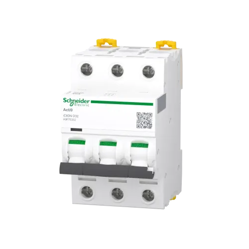 Автоматический выключатель 32А, 3 полюса, кривая D, IC60N Acti9 Schneider Electric A9F75332