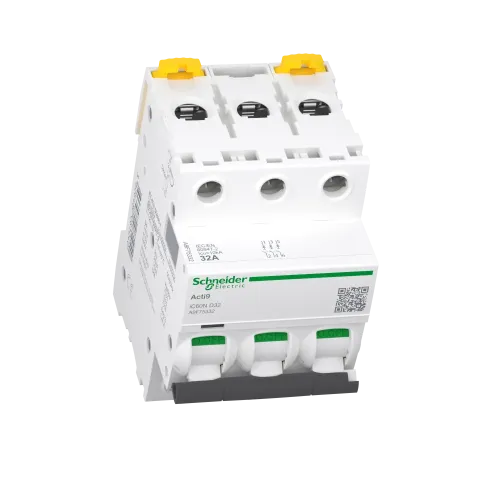 Автоматический выключатель 32А, 3 полюса, кривая D, IC60N Acti9 Schneider Electric A9F75332