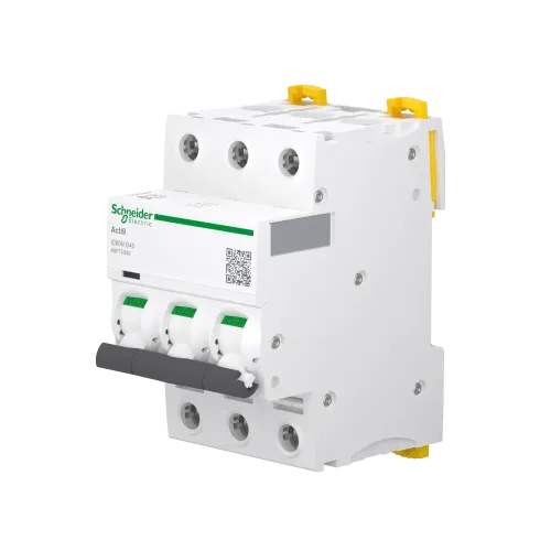 Автоматический выключатель 40А, 3 полюса, кривая D, IC60N Acti9 Schneider Electric A9F75340