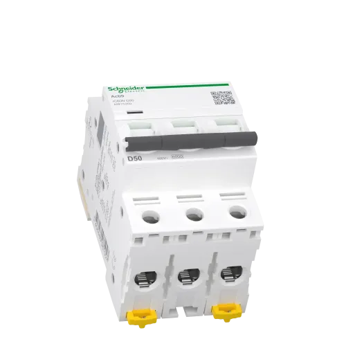 Автоматический выключатель 50А, 3 полюса, кривая D, IC60N Acti9 Schneider Electric A9F75350
