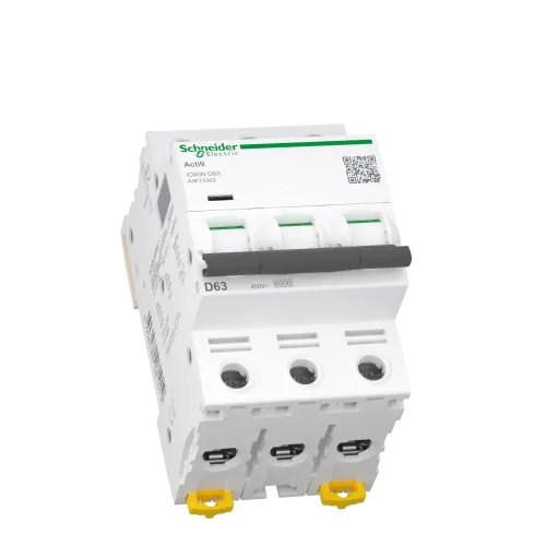 Автоматический выключатель 63А, 3 полюса, кривая D, IC60N Acti9 Schneider Electric A9F75363
