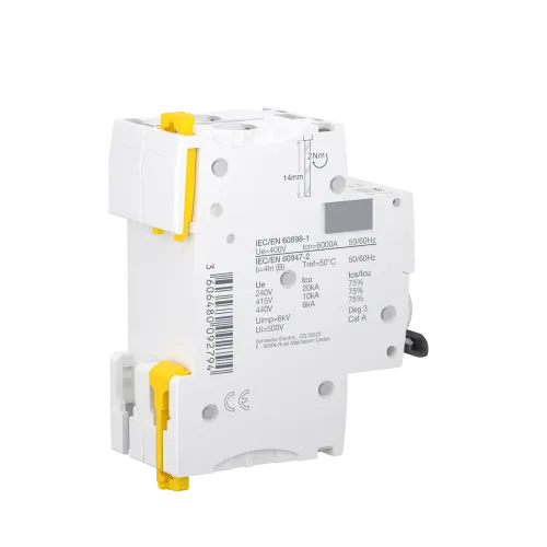 Автоматический выключатель 20А, 2 полюса, кривая B, IC60N Acti9 Schneider Electric A9F78220