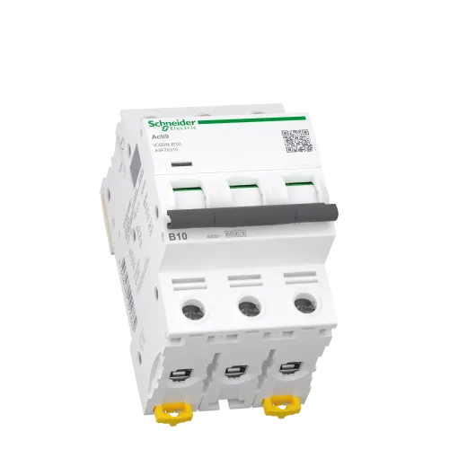 Автоматический выключатель 10А, 3 полюса, кривая B, IC60N Acti9 Schneider Electric A9F78310