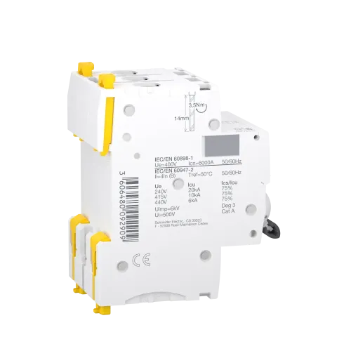Автоматический выключатель 32А, 3 полюса, кривая B, IC60N Acti9 Schneider Electric A9F78332