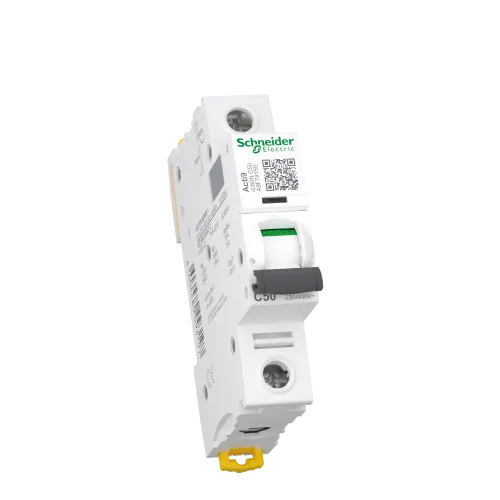 Автоматический выключатель ACTI 9, 50A тип C, однополюсный, iC60N A9F79150 Schneider