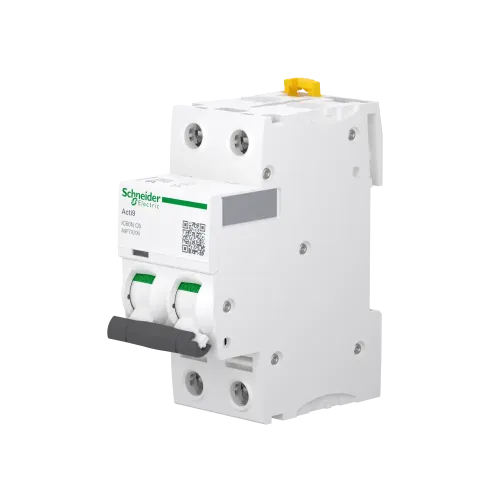 Автоматический выключатель 6А, 2 полюса, кривая C, IC60N Acti9 Schneider Electric A9F79206