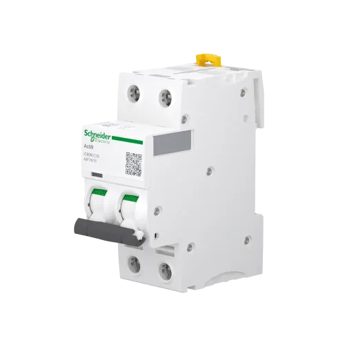Автоматический выключатель 16А, 2 полюса, кривая C, IC60N Acti9 Schneider Electric A9F79216