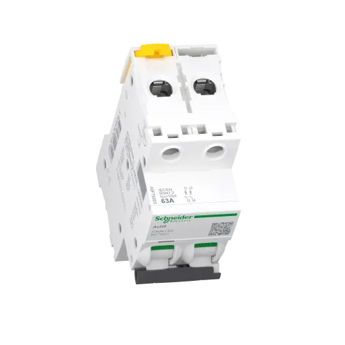 Автоматический выключатель 63А, 2 полюса, кривая C, IC60N Acti9 Schneider Electric A9F79263