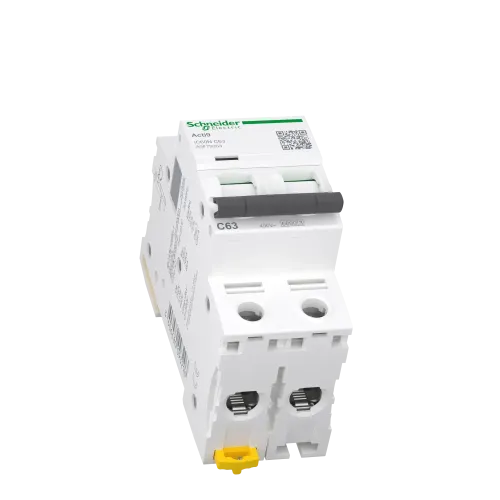 Автоматический выключатель 63А, 2 полюса, кривая C, IC60N Acti9 Schneider Electric A9F79263