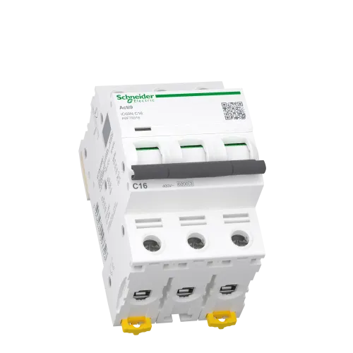 Автоматический выключатель ACTI 9, 16A тип C, трехполюсный, iC60N A9F79316 Schneider