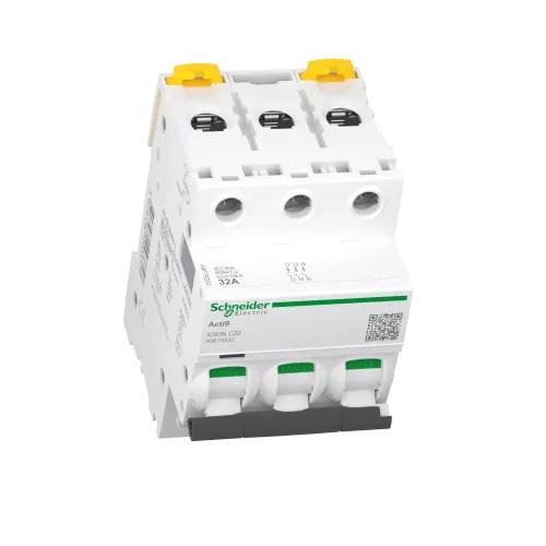 Автоматический выключатель ACTI 9, 32A тип C, трехполюсный, iC60N A9F79332 Schneider
