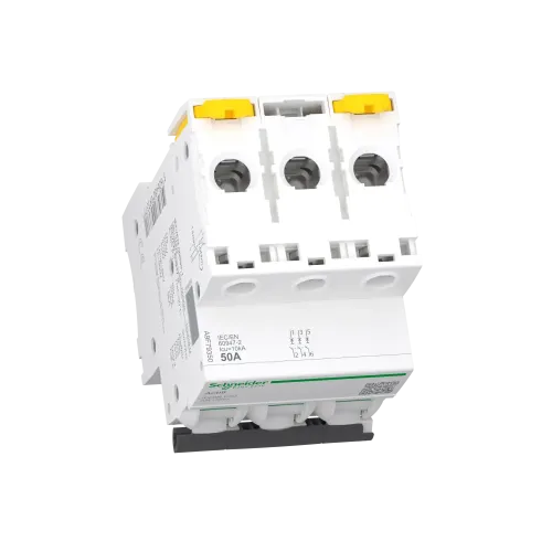 Автоматический выключатель ACTI 9, 50A тип C, трехполюсный, iC60N A9F79350 Schneider