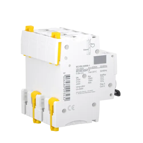 Автоматический выключатель 25А, 4 полюса, кривая C, IC60N Acti9 Schneider Electric A9F79425