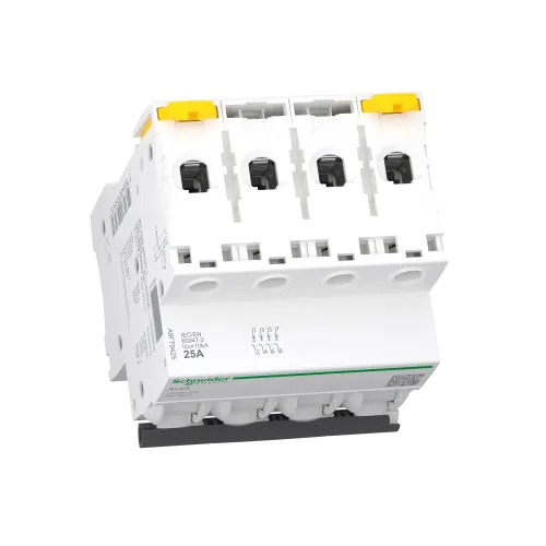 Автоматический выключатель 25А, 4 полюса, кривая C, IC60N Acti9 Schneider Electric A9F79425