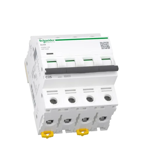 Автоматический выключатель 25А, 4 полюса, кривая C, IC60N Acti9 Schneider Electric A9F79425