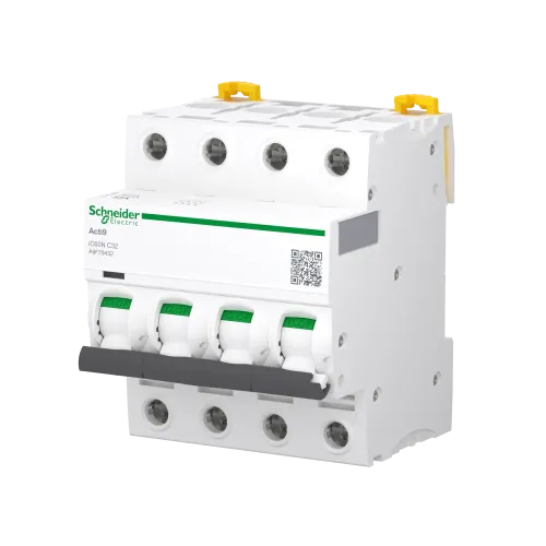 Автоматический выключатель 32А, 4 полюса, кривая C, IC60N Acti9 Schneider Electric A9F79432
