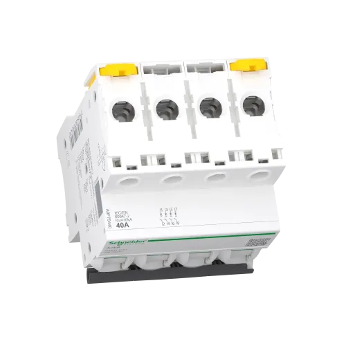Автоматический выключатель 40А, 4 полюса, кривая C, IC60N Acti9 Schneider Electric A9F79440