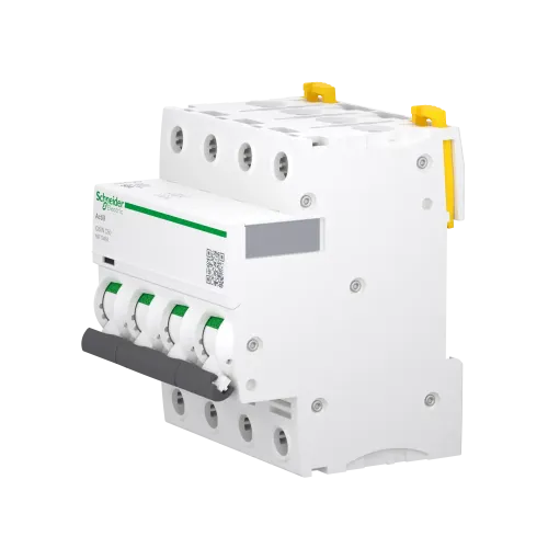 Автоматический выключатель 50А, 4 полюса, кривая C, IC60N Acti9 Schneider Electric A9F79450