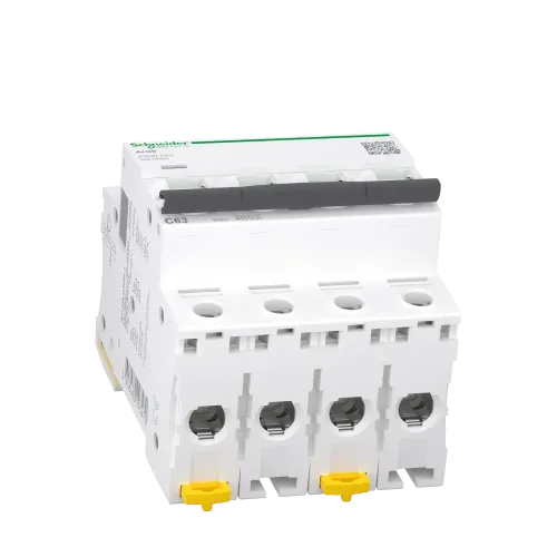 Автоматический выключатель 63А, 4 полюса, кривая C, IC60N Acti9 Schneider Electric A9F79463