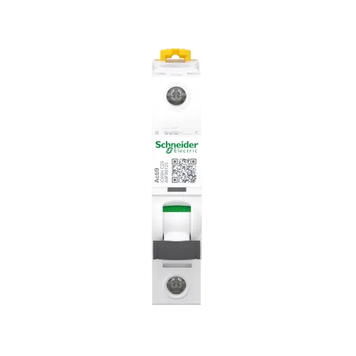 Автоматический выключатель 25А, 1 полюс, кривая C, IC60H Acti9 Schneider Electric A9F89125