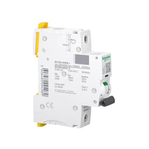 Автоматический выключатель 40А, 1 полюс, кривая C, IC60H Acti9 Schneider Electric A9F89140