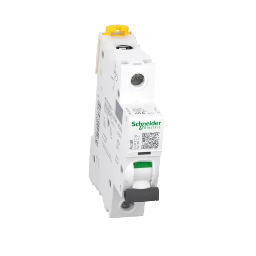 Автоматический выключатель 40А, 1 полюс, кривая C, IC60H Acti9 Schneider Electric A9F89140