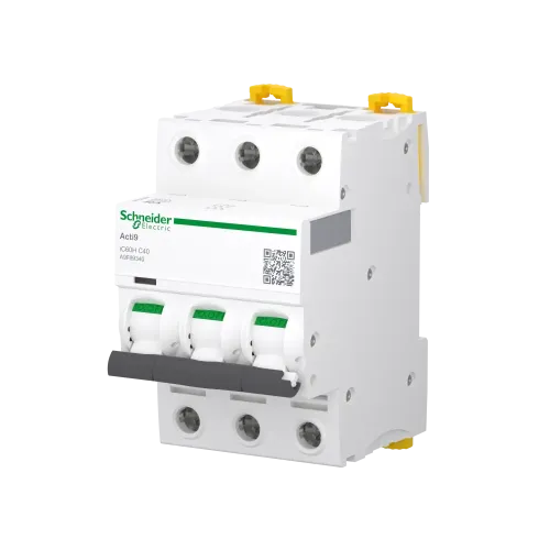 Автоматический выключатель 40А, 3 полюса, кривая C, IC60H Acti9 Schneider Electric A9F89340