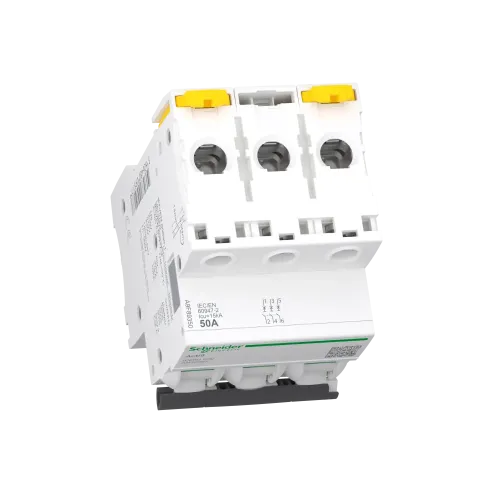 Автоматический выключатель 50А, 3 полюса, кривая C, IC60H Acti9 Schneider Electric A9F89350