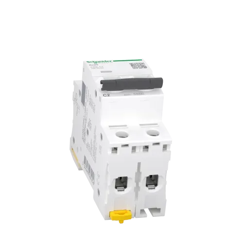 Автоматический выключатель 2А, 2 полюса, кривая C, IC60L Acti9 Schneider Electric A9F94202