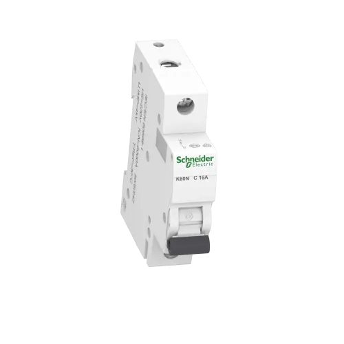 Автоматический выключатель 1P 16A, кривая C, 6кА, Acti9 K60N A9K02116 Schneider Electric