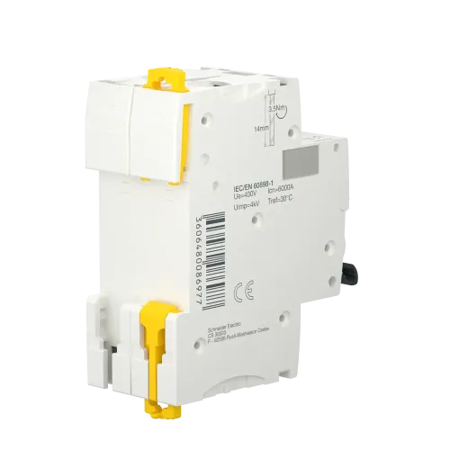 Автоматический выключатель 50А, 2 полюса, кривая C, IK60N Acti9 Schneider Electric A9K24250
