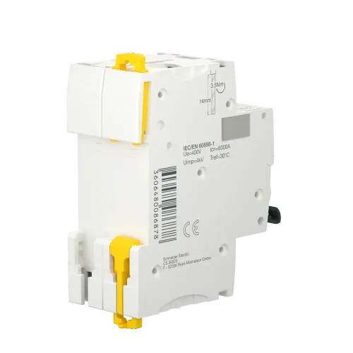 Автоматический выключатель 63А, 2 полюса, кривая C, IK60N Acti9 Schneider Electric A9K24263