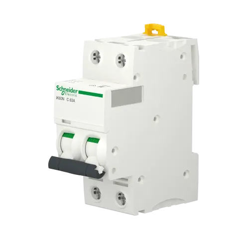 Автоматический выключатель 63А, 2 полюса, кривая C, IK60N Acti9 Schneider Electric A9K24263