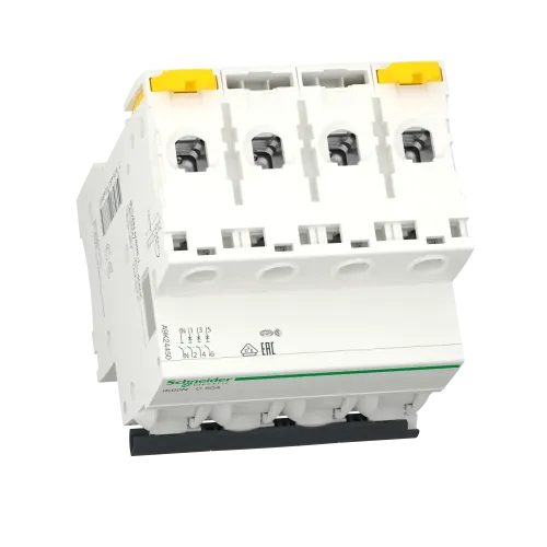 Автоматический выключатель 50А, 4 полюса, кривая C, IK60N Acti9 Schneider Electric A9K24450