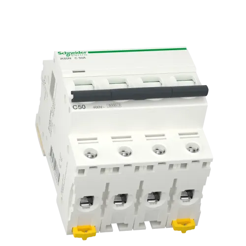 Автоматический выключатель 50А, 4 полюса, кривая C, IK60N Acti9 Schneider Electric A9K24450