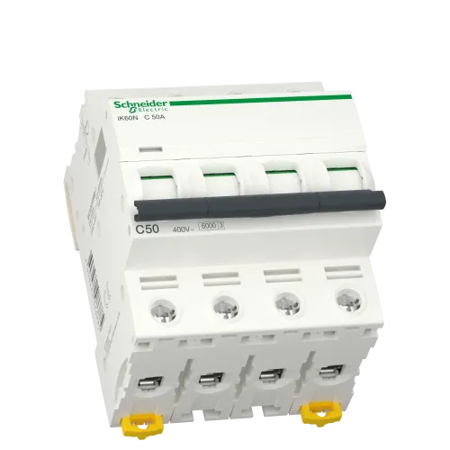 Автоматический выключатель 50А, 4 полюса, кривая C, IK60N Acti9 Schneider Electric A9K24450