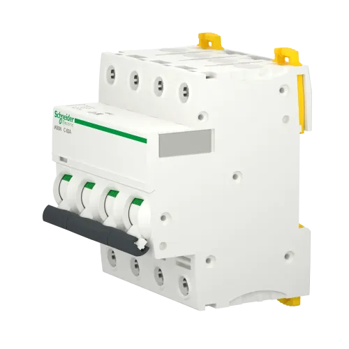 Автоматический выключатель 63А, 4 полюса, кривая C, IK60N Acti9 Schneider Electric A9K24463